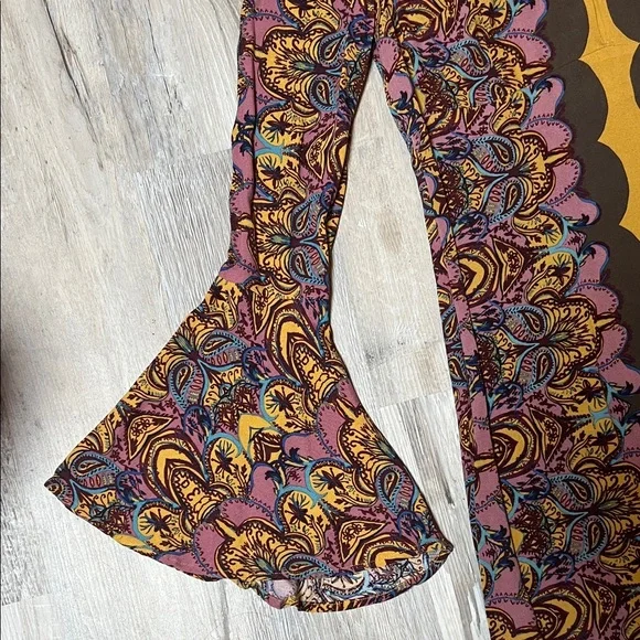 FREE PEOPLE OSSIE VIBES BELL SLEEVES TUNIC DRESS Size 6 - Picture 4 of 8